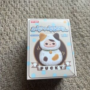 POP MART Roly Poly Kitty Pucky Plush Blind Box - (Sealed Box)